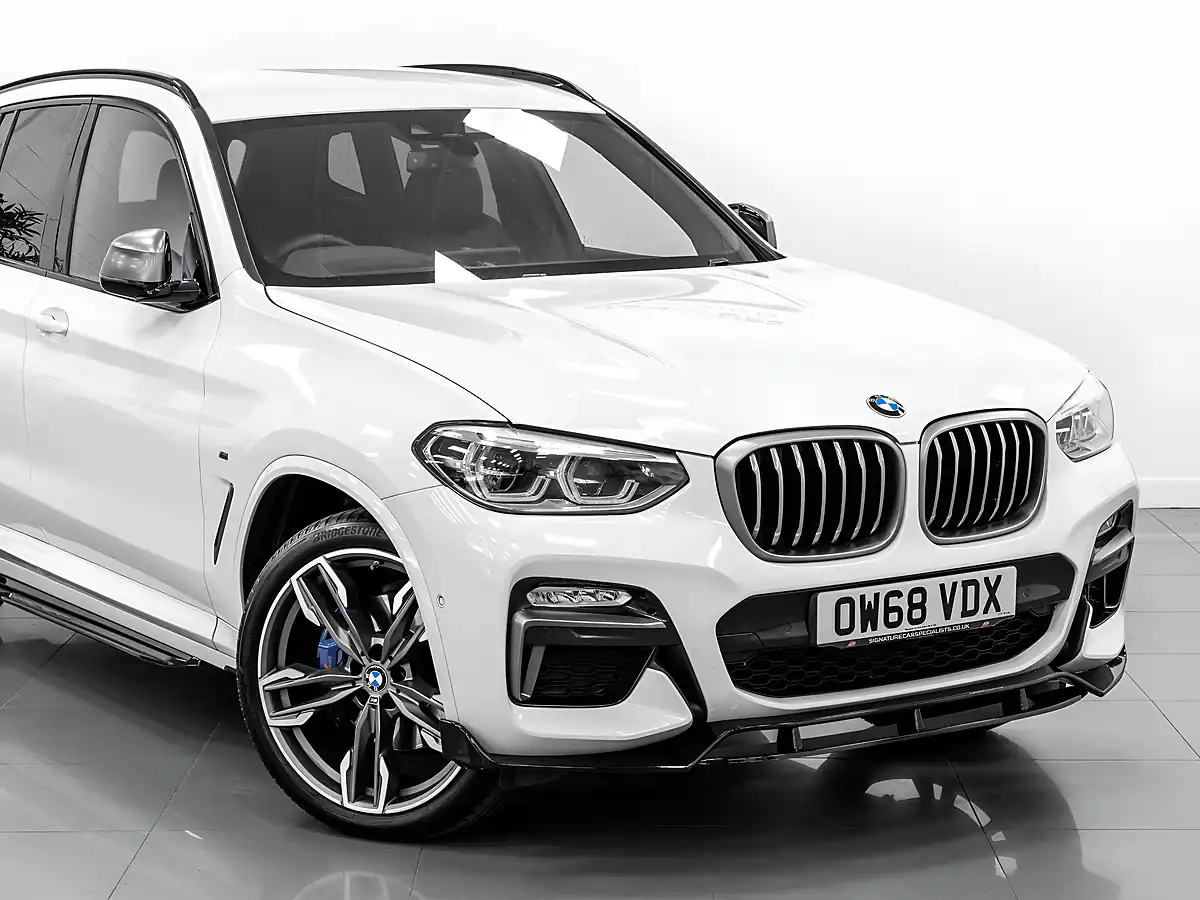 Used 2019 BMW X3 M Sport Alpine White - Interior and Exterior details 9