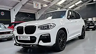 Used 2019 BMW X3 M Sport Alpine White - Interior and Exterior details 12