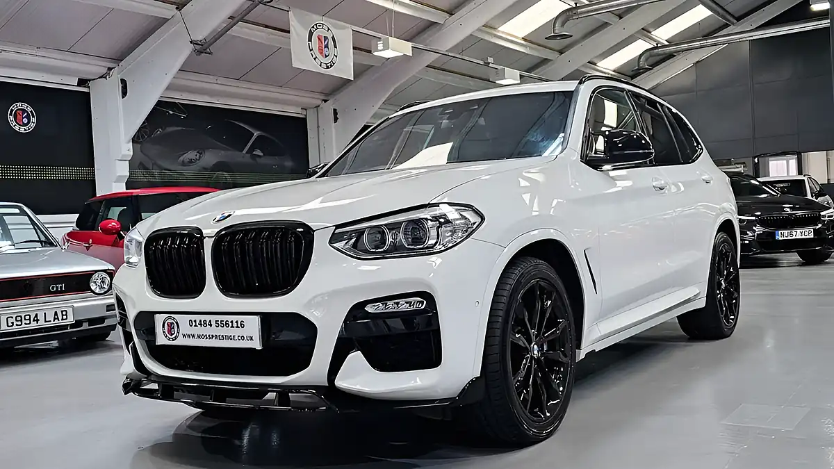 Used 2019 BMW X3 M Sport Alpine White - Interior and Exterior details 12
