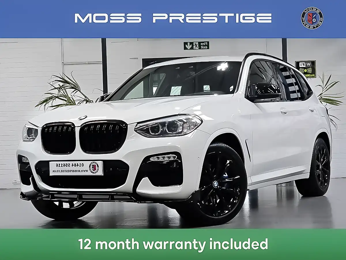 Used 2019 BMW X3 M Sport Alpine White - Interior and Exterior details 3