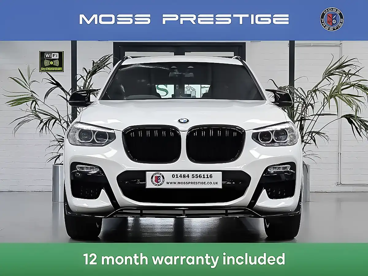 Used 2019 BMW X3 M Sport Alpine White - Interior and Exterior details 4