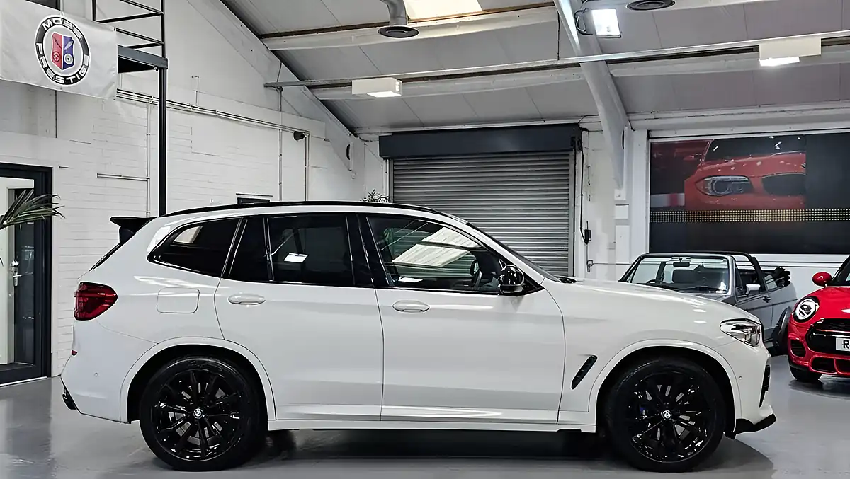 Used 2019 BMW X3 M Sport Alpine White - Interior and Exterior details 5