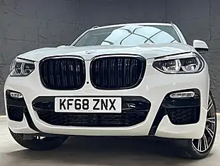 Used 2019 BMW X3 M Sport Alpine White - Interior and Exterior details 13