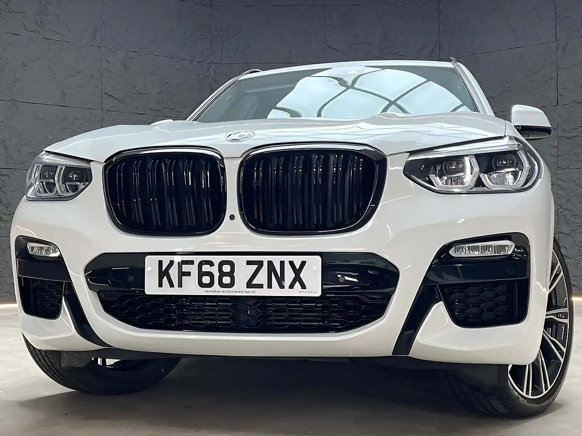 Used 2019 BMW X3 M Sport Alpine White - Interior and Exterior details 13