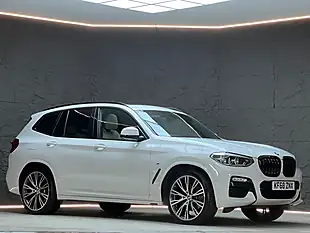 Used 2019 BMW X3 M Sport Alpine White - Interior and Exterior details 14