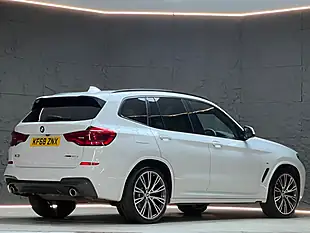 Used 2019 BMW X3 M Sport Alpine White - Interior and Exterior details 16