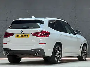 Used 2019 BMW X3 M Sport Alpine White - Interior and Exterior details 17