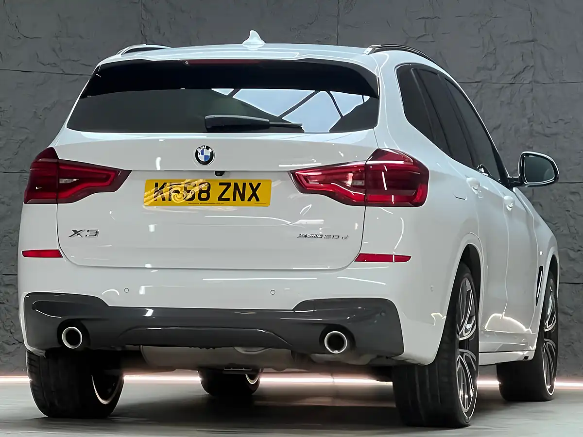 Used 2019 BMW X3 M Sport Alpine White - Interior and Exterior details 19
