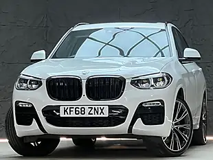 Used 2019 BMW X3 M Sport Alpine White - Interior and Exterior details 2