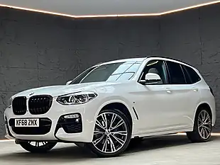 Used 2019 BMW X3 M Sport Alpine White - Interior and Exterior details 6