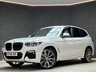 Used 2019 BMW X3 M Sport Alpine White - Interior and Exterior details 7