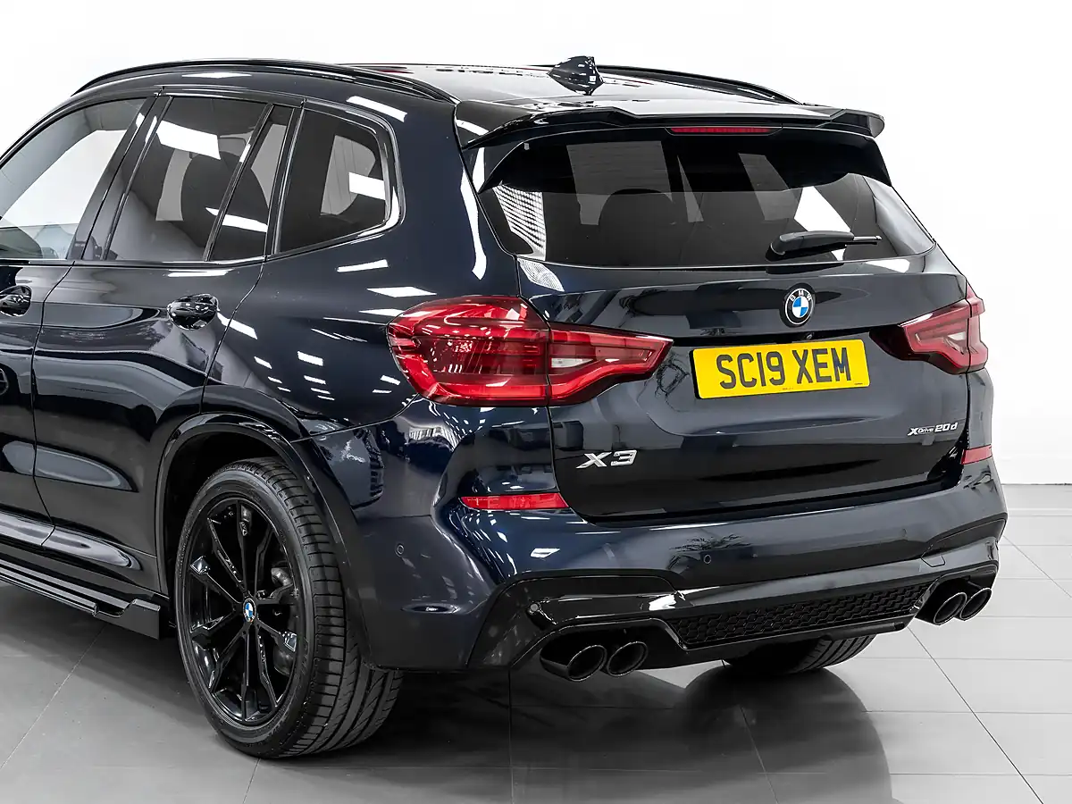 Used 2019 BMW X3 M Sport Black - Interior and Exterior details 11