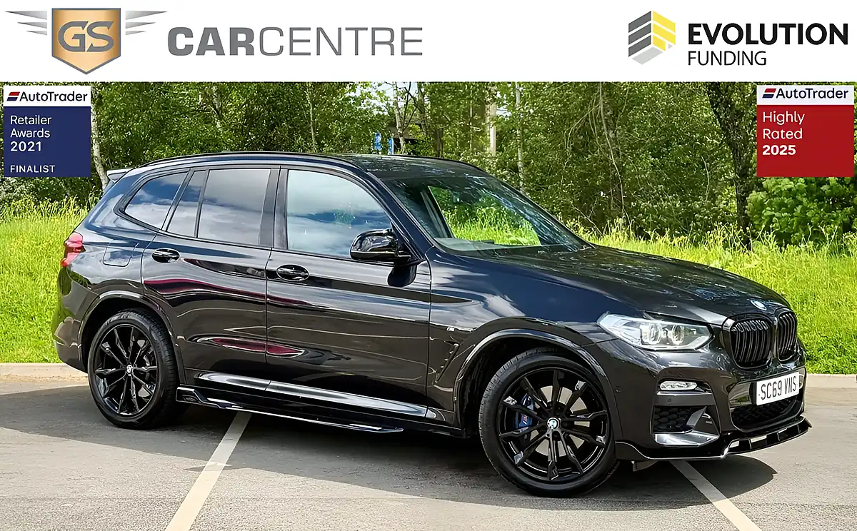 Used 2019 BMW X3 M Sport Black - Front View
