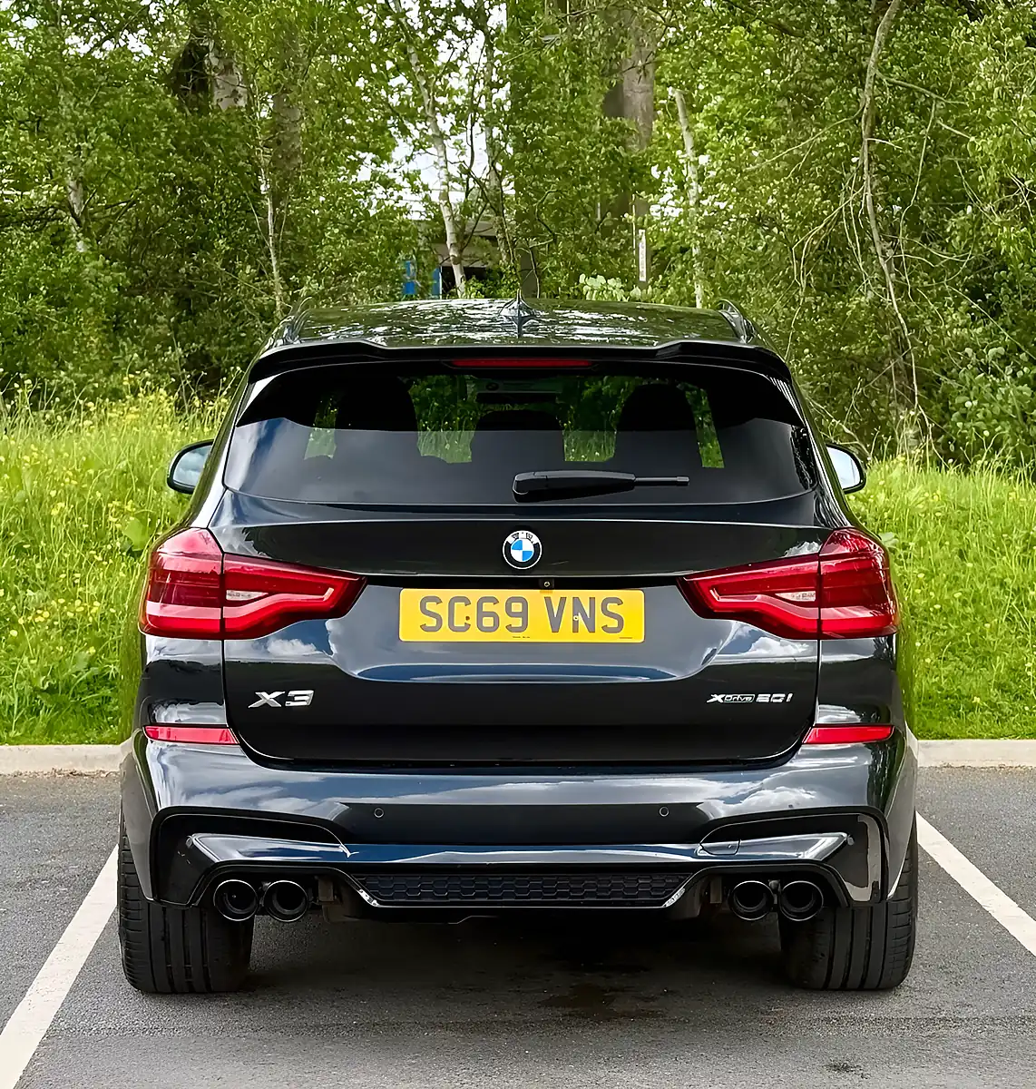 Used 2019 BMW X3 M Sport Black - Interior and Exterior details 15