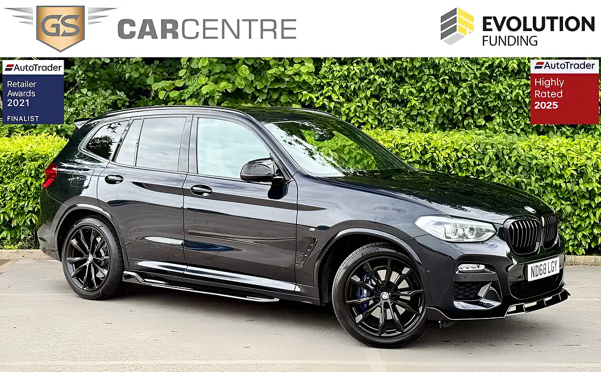 Used 2019 BMW X3 M Sport Black - Front View