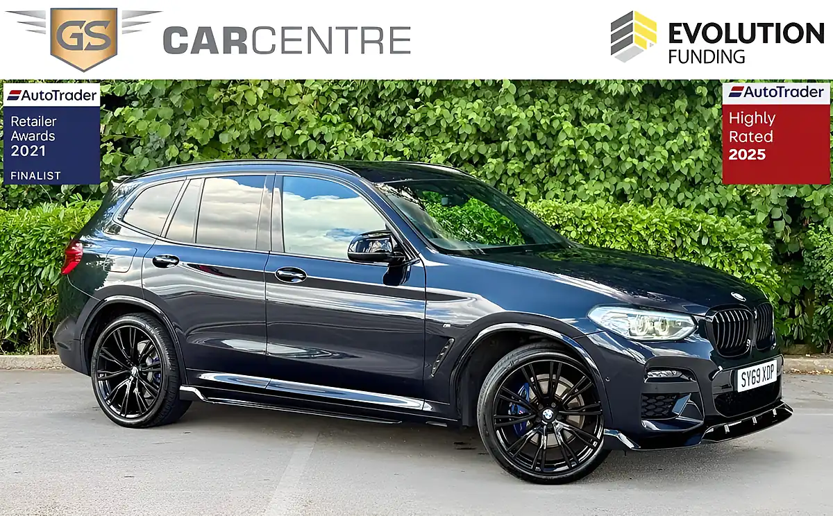Used 2019 BMW X3 M Sport Black - Front View