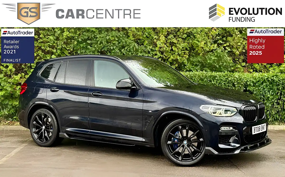 Used 2019 BMW X3 M Sport Black - Front View