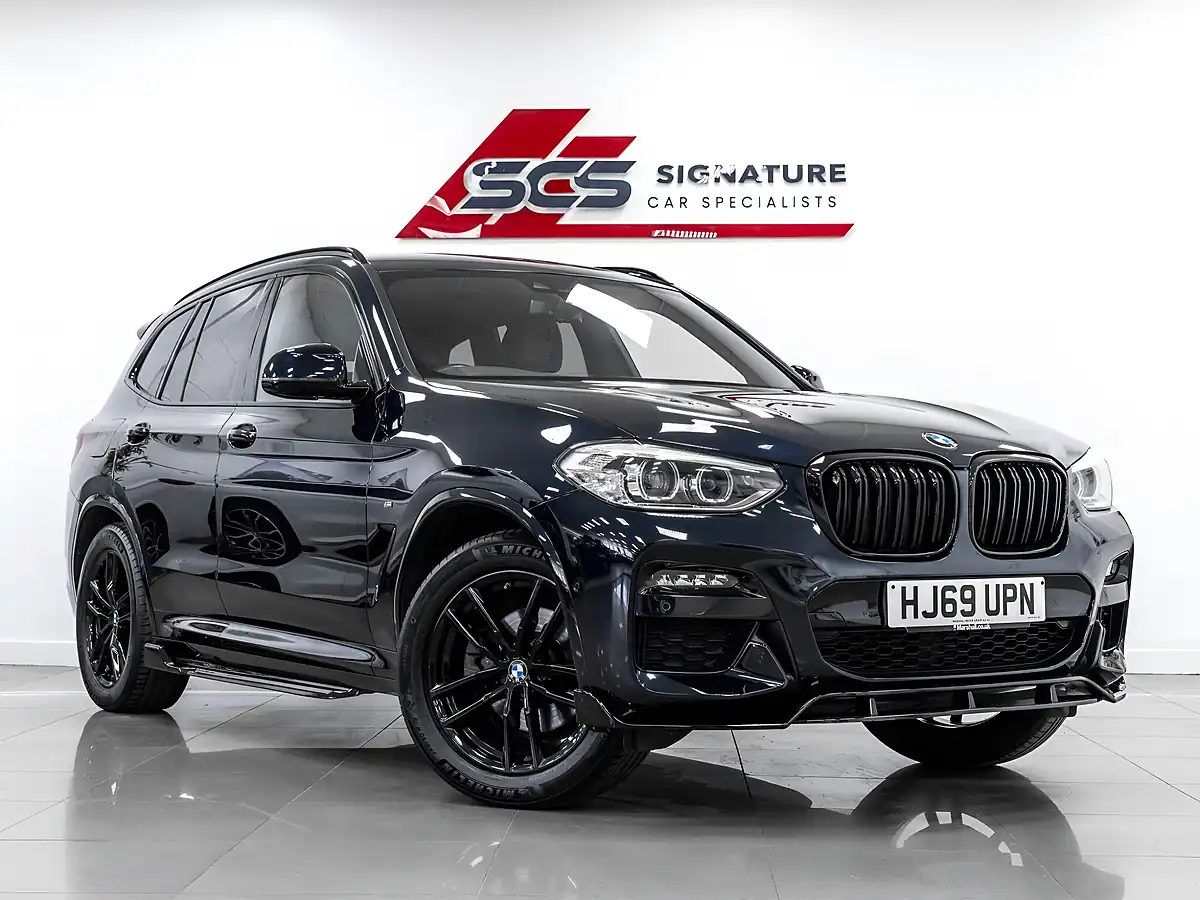 Used 2019 BMW X3 M Sport Black - Front View