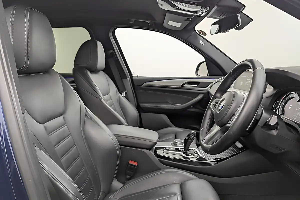 Used 2019 BMW X3 M Sport Blue - Interior and Exterior details 2