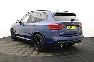 Used 2019 BMW X3 M Sport Blue - Interior and Exterior details 5