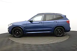 Used 2019 BMW X3 M Sport Blue - Interior and Exterior details 6