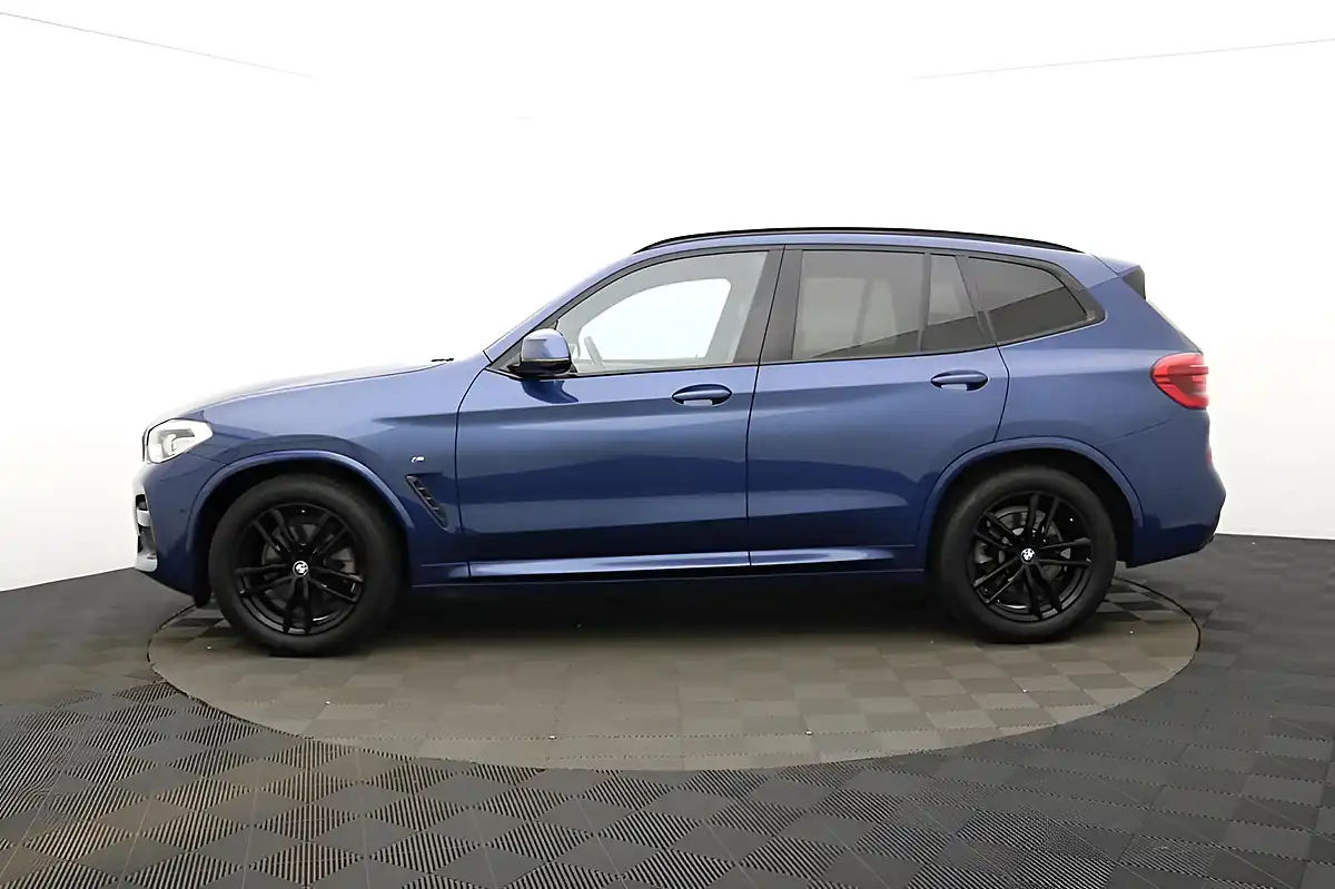 Used 2019 BMW X3 M Sport Blue - Interior and Exterior details 6