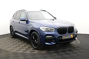 Used 2019 BMW X3 M Sport Blue - Interior and Exterior details 7