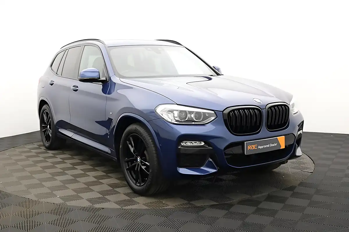 Used 2019 BMW X3 M Sport Blue - Interior and Exterior details 7