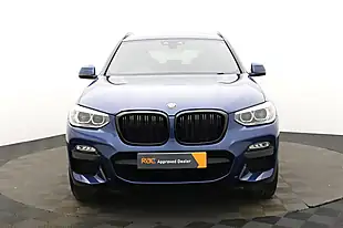 Used 2019 BMW X3 M Sport Blue - Interior and Exterior details 8