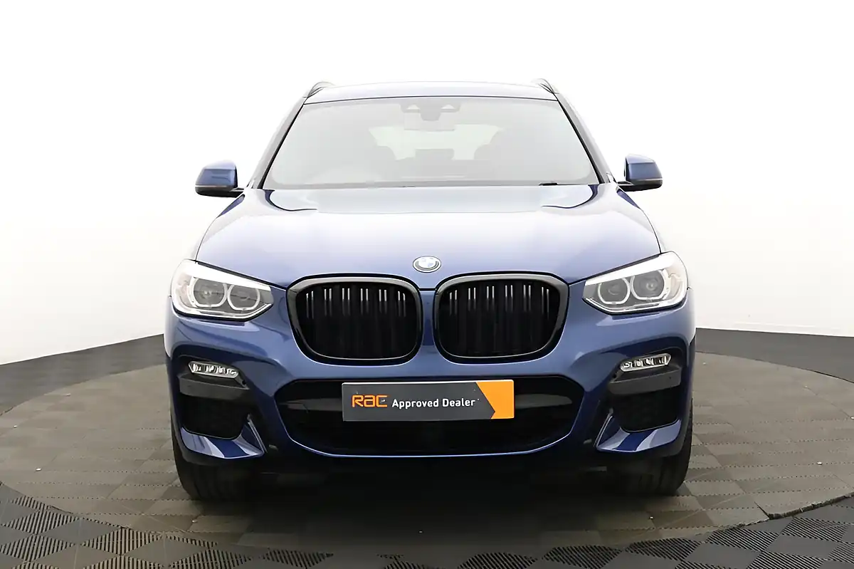Used 2019 BMW X3 M Sport Blue - Interior and Exterior details 8