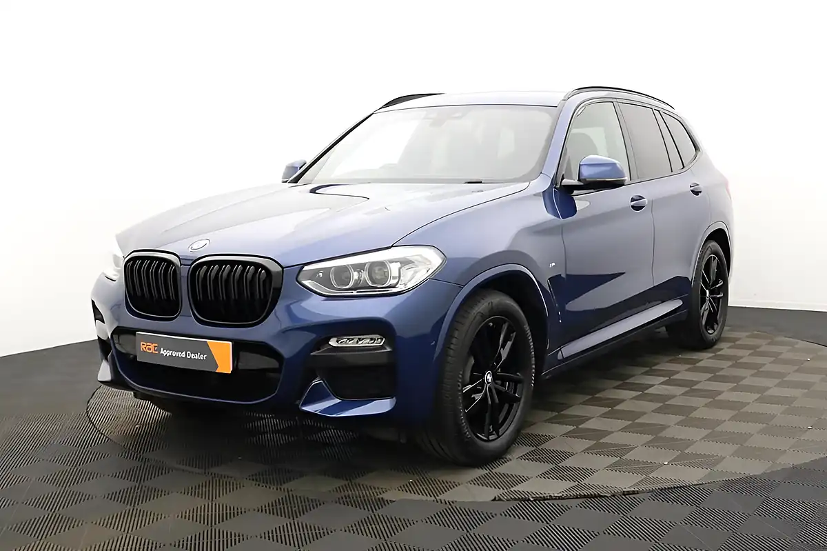 Used 2019 BMW X3 M Sport Blue - Interior and Exterior details 9