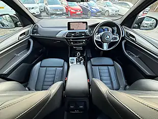 Used 2019 BMW X3 M Sport Blue - Interior and Exterior details 12