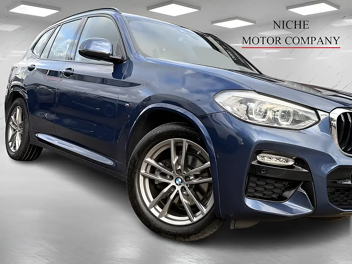 Used 2019 BMW X3 M Sport Blue - Interior and Exterior details 18
