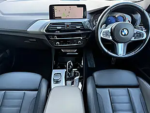 Used 2019 BMW X3 M Sport Blue - Interior and Exterior details 3