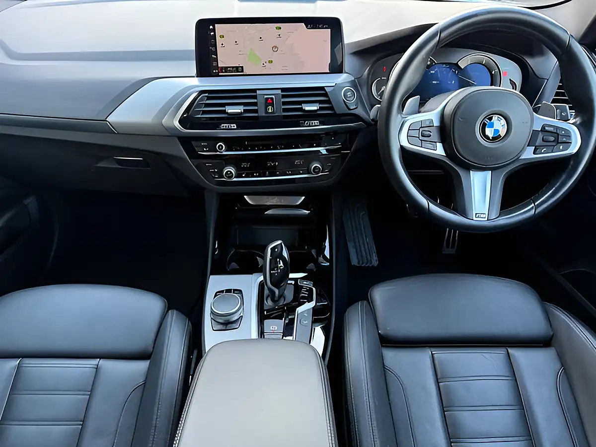 Used 2019 BMW X3 M Sport Blue - Interior and Exterior details 3