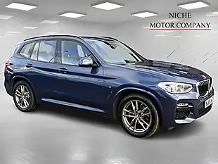 Used 2019 BMW X3 M Sport Blue - Interior and Exterior details 7
