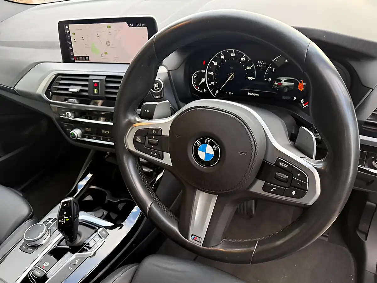 Used 2019 BMW X3 M Sport Blue - Interior and Exterior details 9