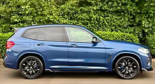 Used 2019 BMW X3 M Sport Blue - Interior and Exterior details 10