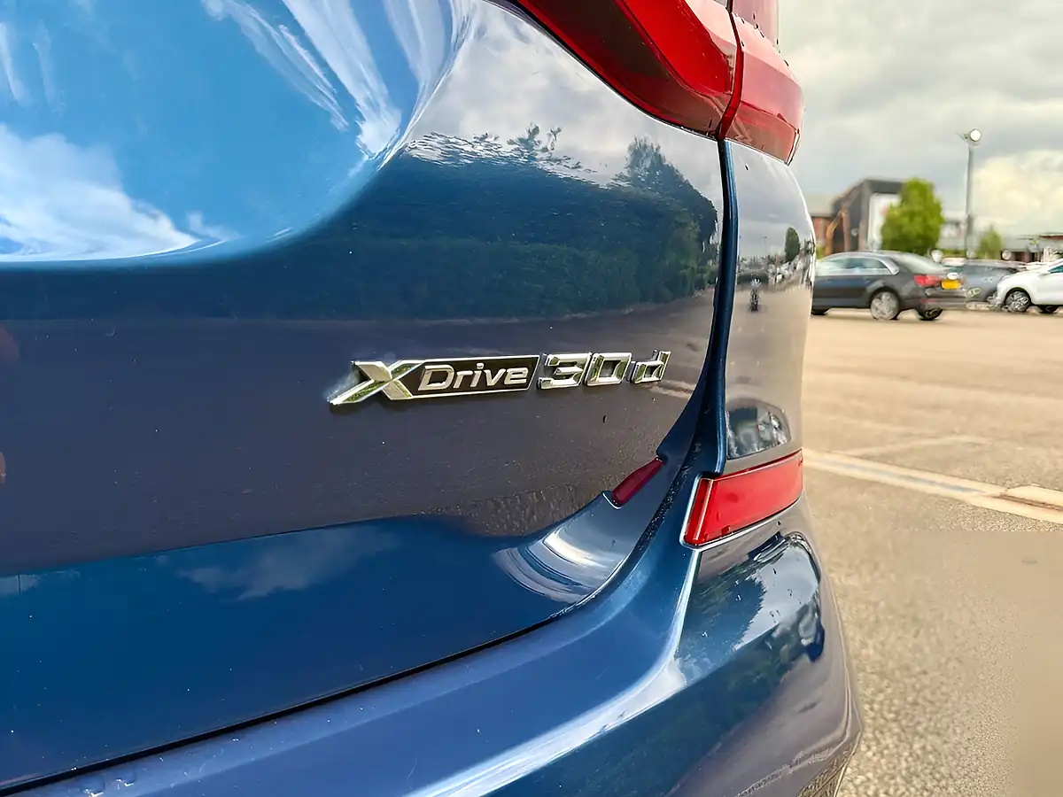 Used 2019 BMW X3 M Sport Blue - Interior and Exterior details 11