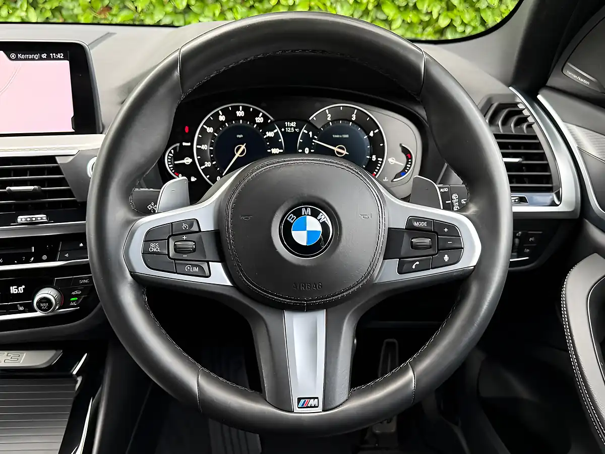 Used 2019 BMW X3 M Sport Blue - Interior and Exterior details 15