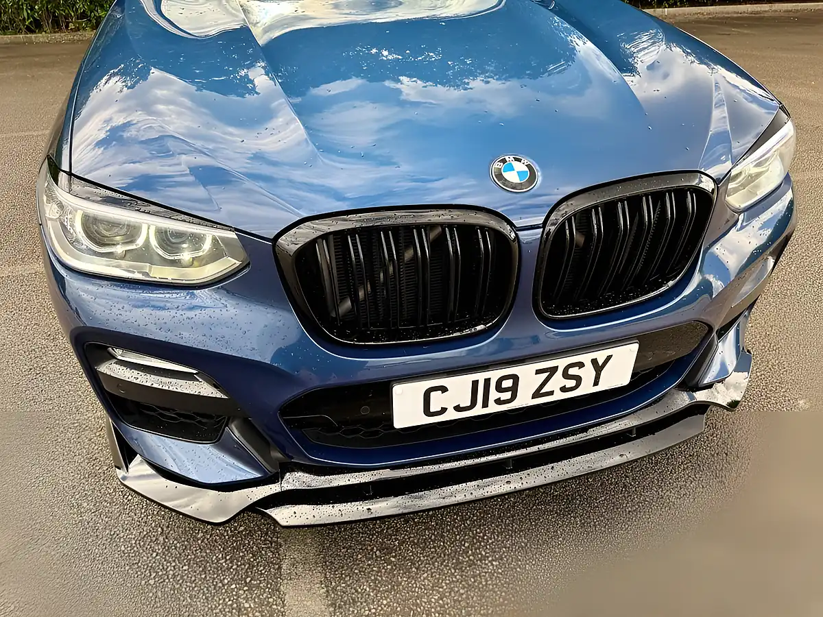 Used 2019 BMW X3 M Sport Blue - Interior and Exterior details 9