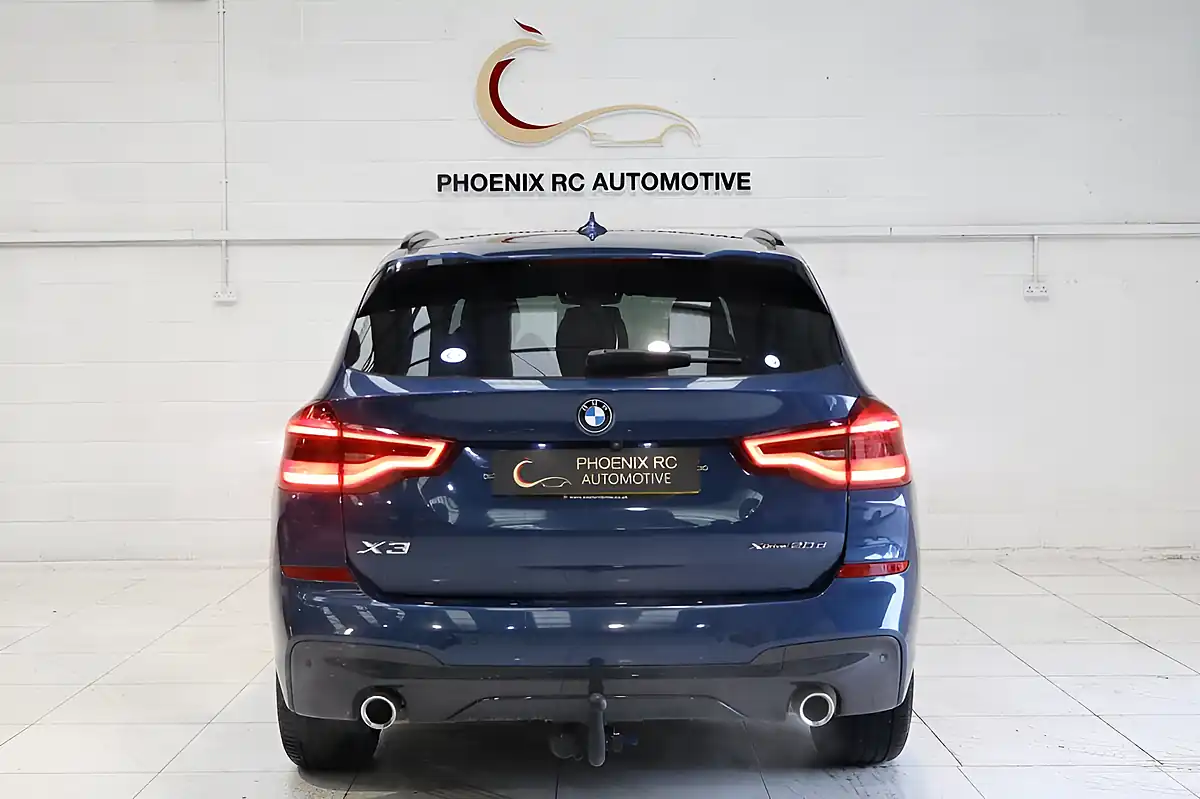 Used 2019 BMW X3 M Sport Blue - Interior and Exterior details 6
