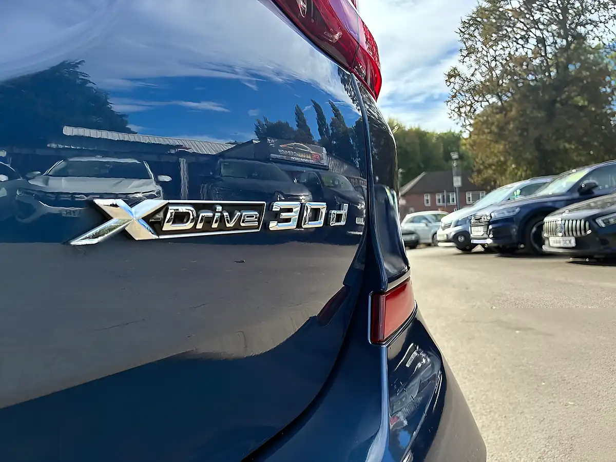 Used 2019 BMW X3 M Sport Blue - Interior and Exterior details 10