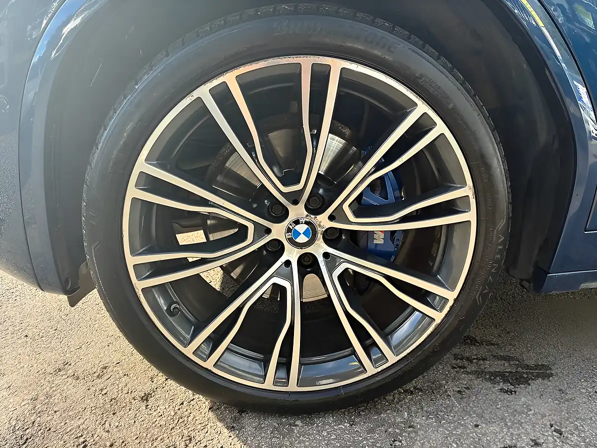 Used 2019 BMW X3 M Sport Blue - Interior and Exterior details 12