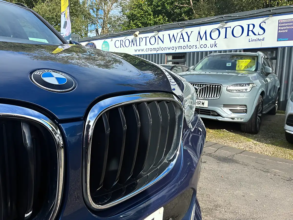 Used 2019 BMW X3 M Sport Blue - Interior and Exterior details 3