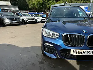 Used 2019 BMW X3 M Sport Blue - Interior and Exterior details 4