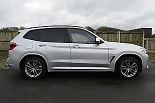 Used 2019 BMW X3 M Sport Glacier Silver - Interior and Exterior details 4
