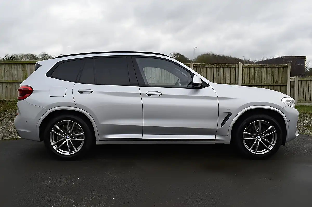 Used 2019 BMW X3 M Sport Glacier Silver - Interior and Exterior details 4