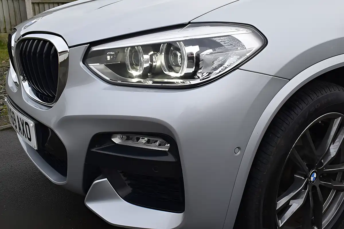 Used 2019 BMW X3 M Sport Glacier Silver - Interior and Exterior details 5