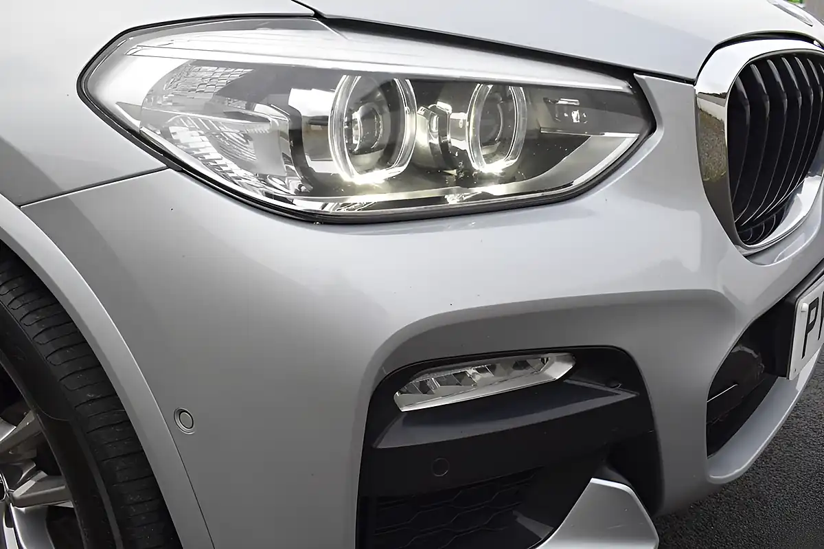 Used 2019 BMW X3 M Sport Glacier Silver - Interior and Exterior details 6